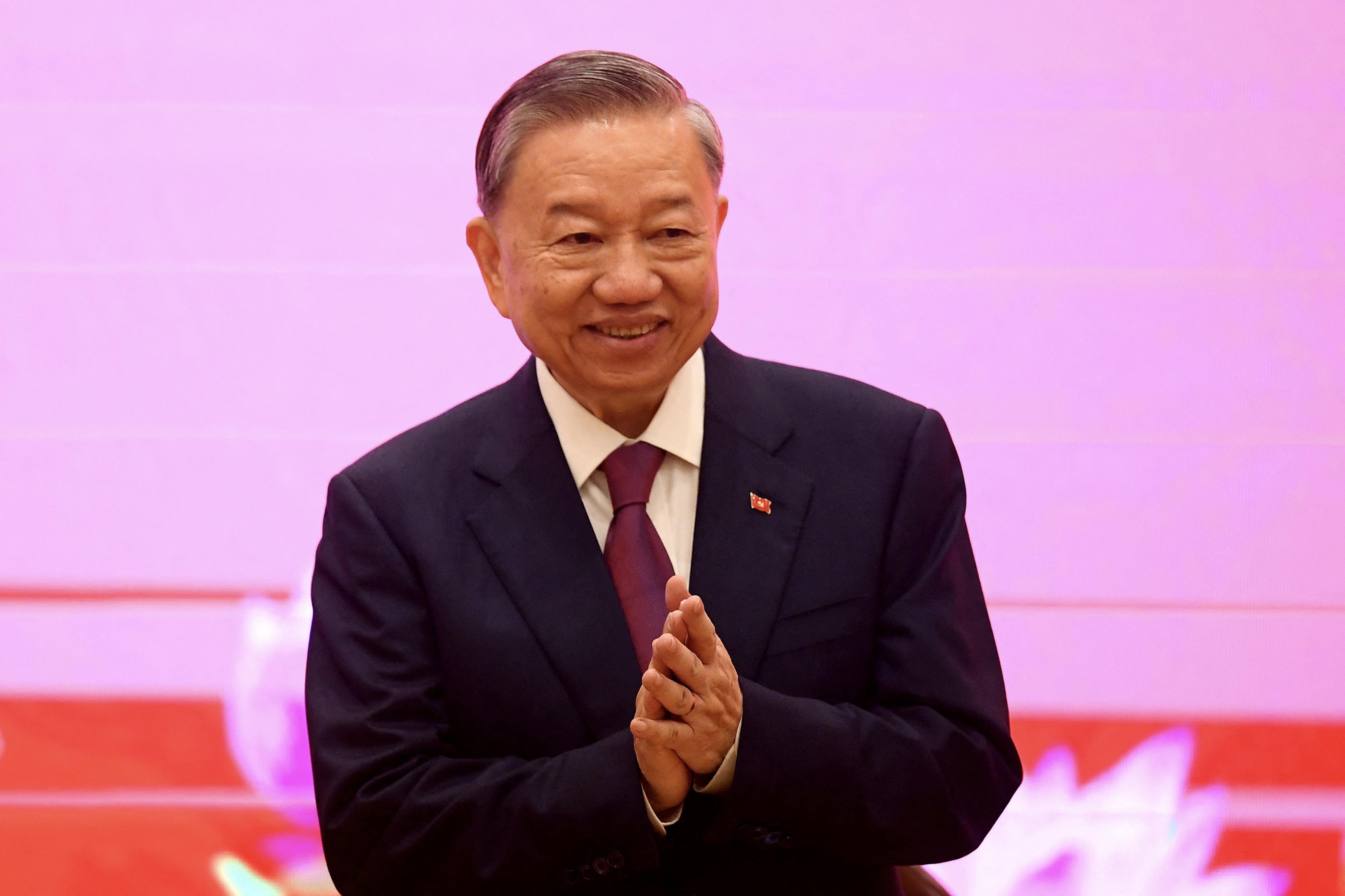 Vietnam’s President To Lam. Photo: Bloomberg