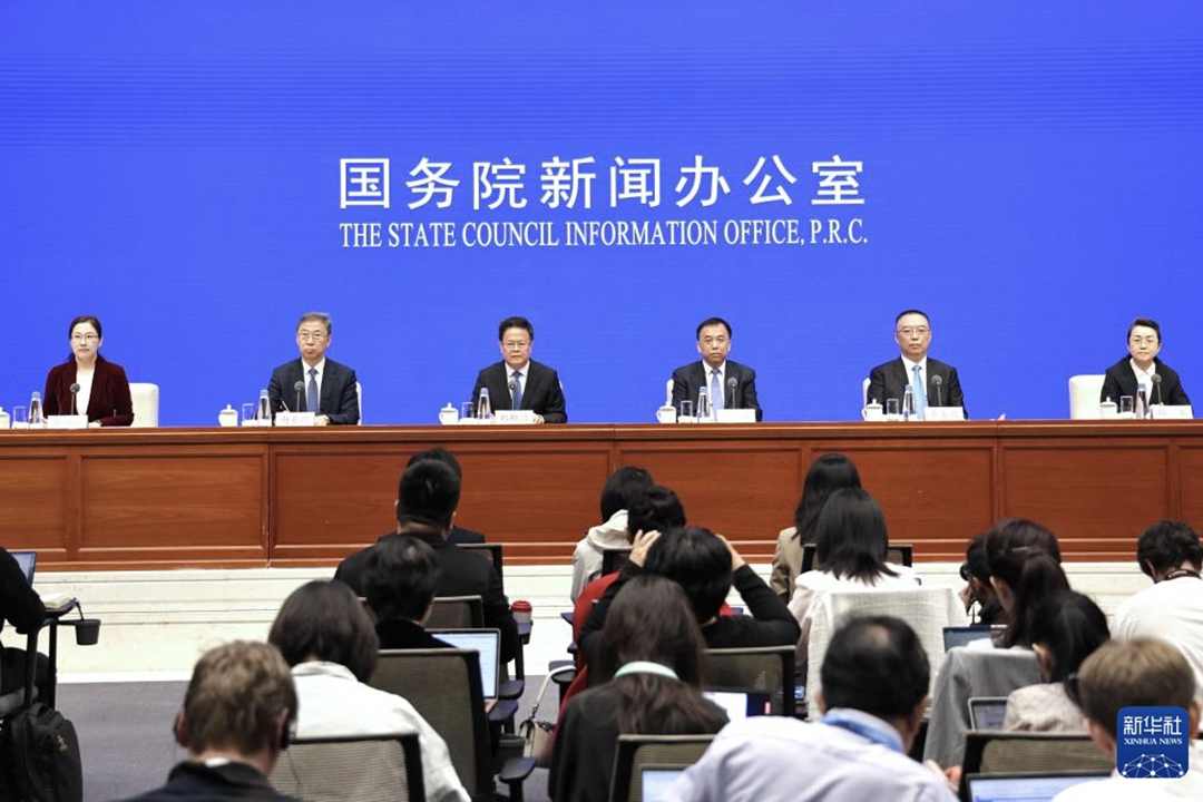 On Tuesday morning, the National Development and Reform Commission announced few substantial new policies at a press briefing. Photo: Xinhua